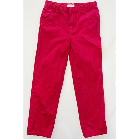 boys red chino
